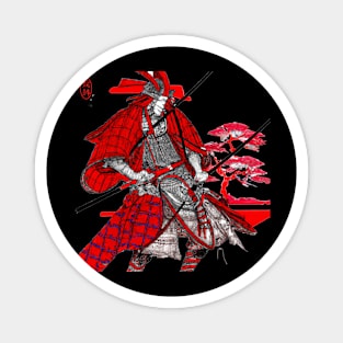 #Samurai Heading into Battle Magnet